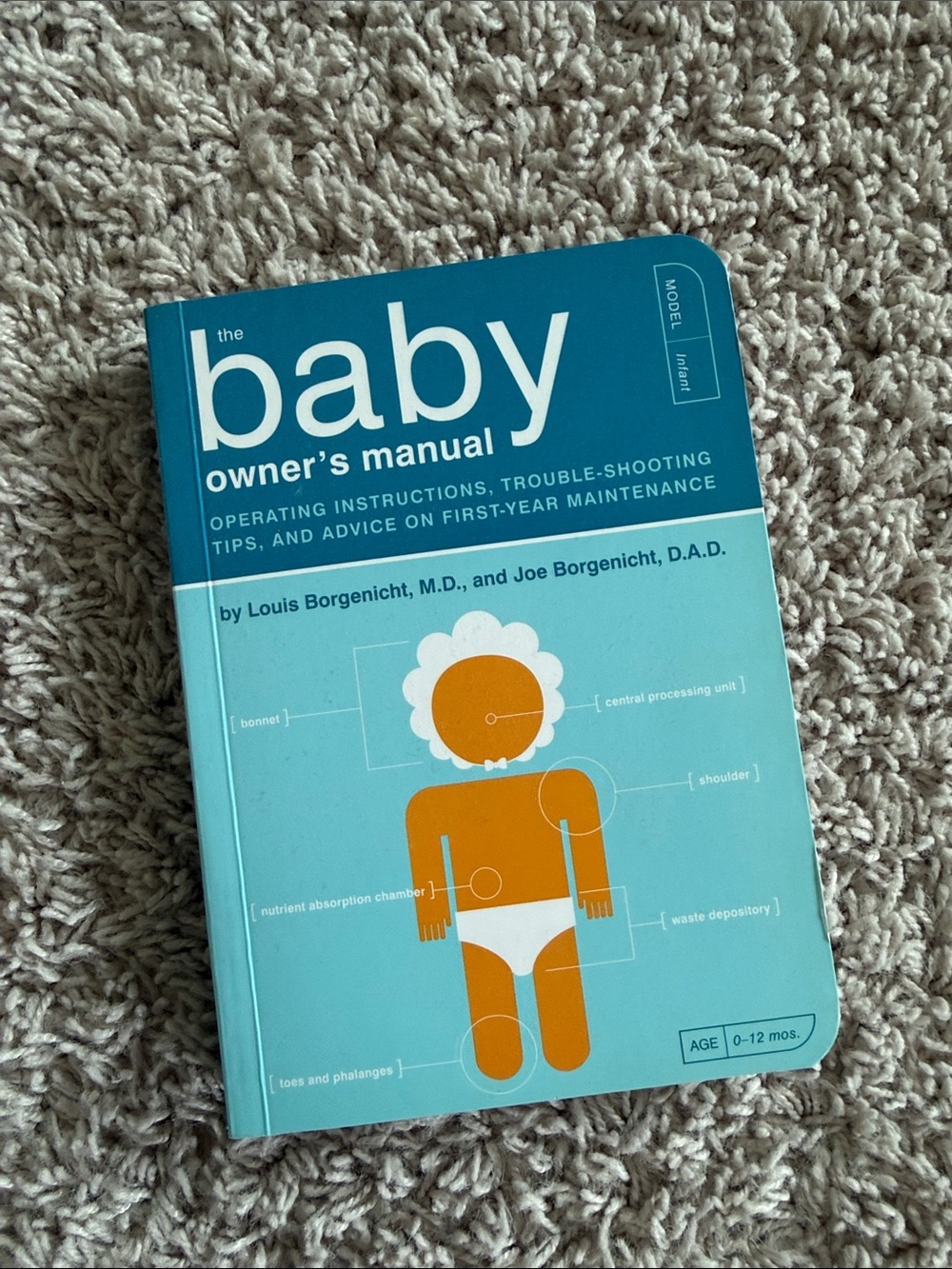 The Baby Owner's Manual - Satire Infant Care Guide